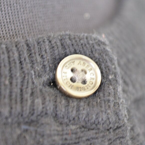 Vintage Y2K Abercrombie & Fitch Ruffle Lace Babydoll Cardigan Sweater Sz S - Picture 9 of 9